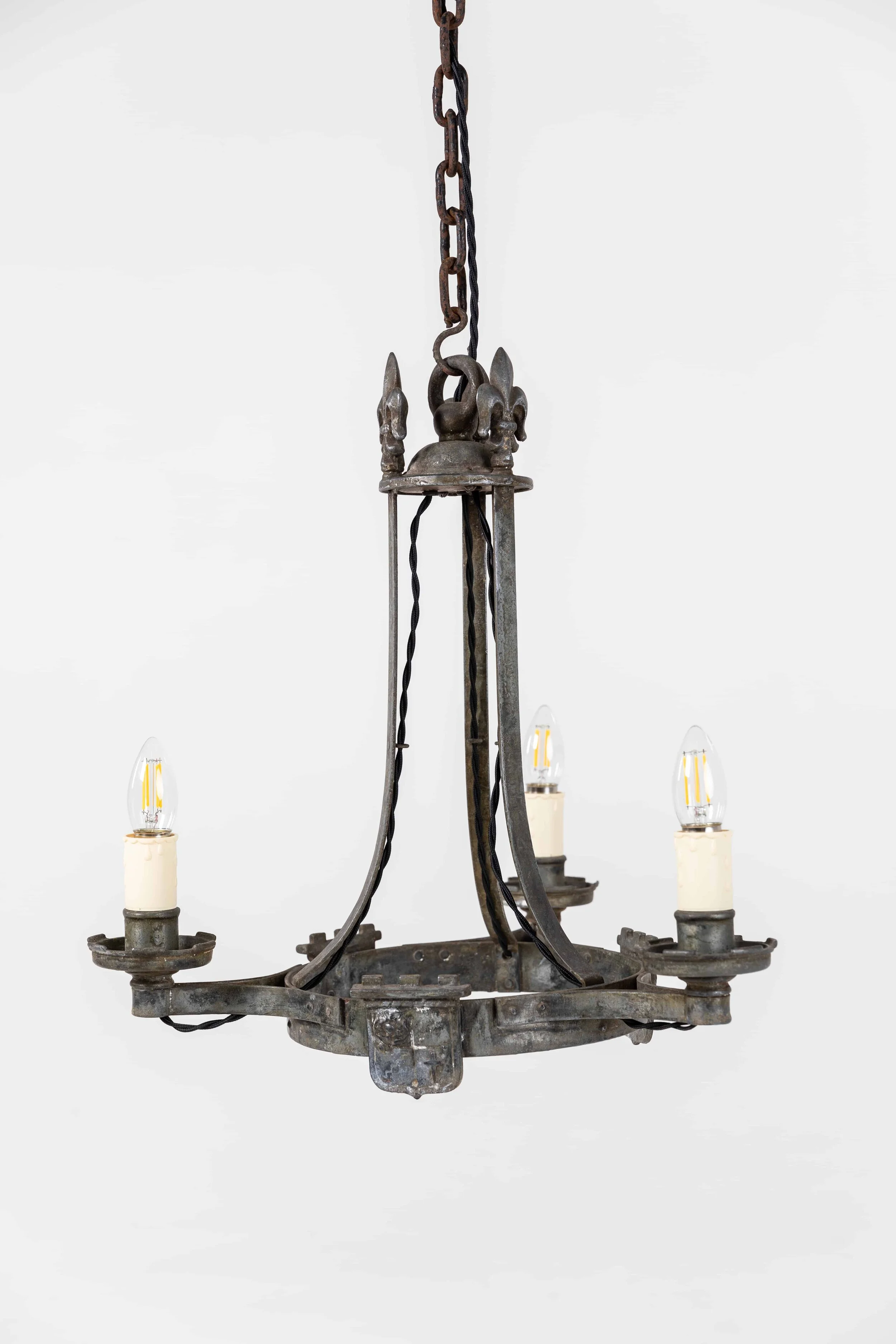 Antique Gothic Strapwork Chandelier Antiques Workshop